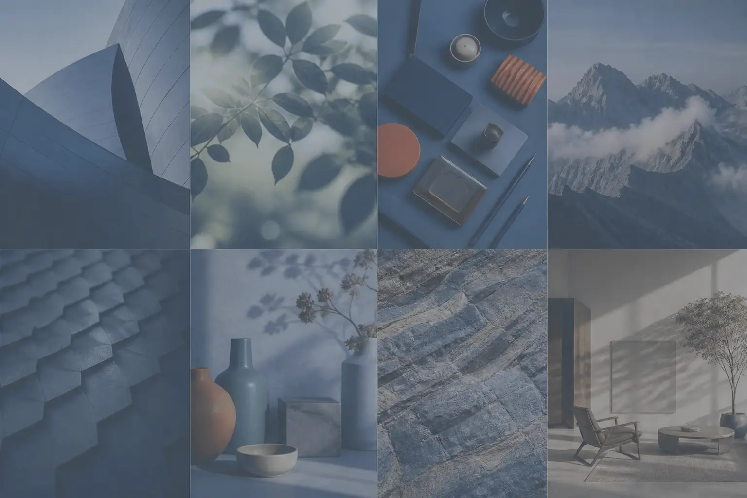 Generated image mosaic background